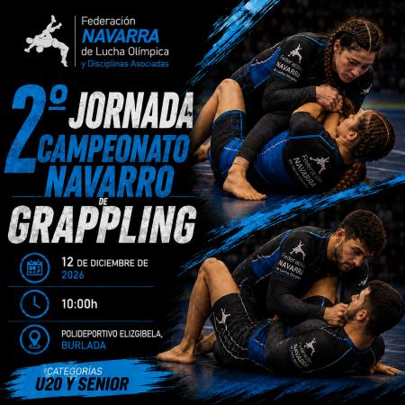 2º JORNADA CAMPEONATO NAVARRO U20 Y SENIOR GRAPPLING