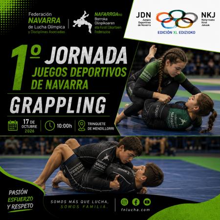 1º JORNADA JUEGOS DEPORTIVOS DE NAVARRA GRAPPLING