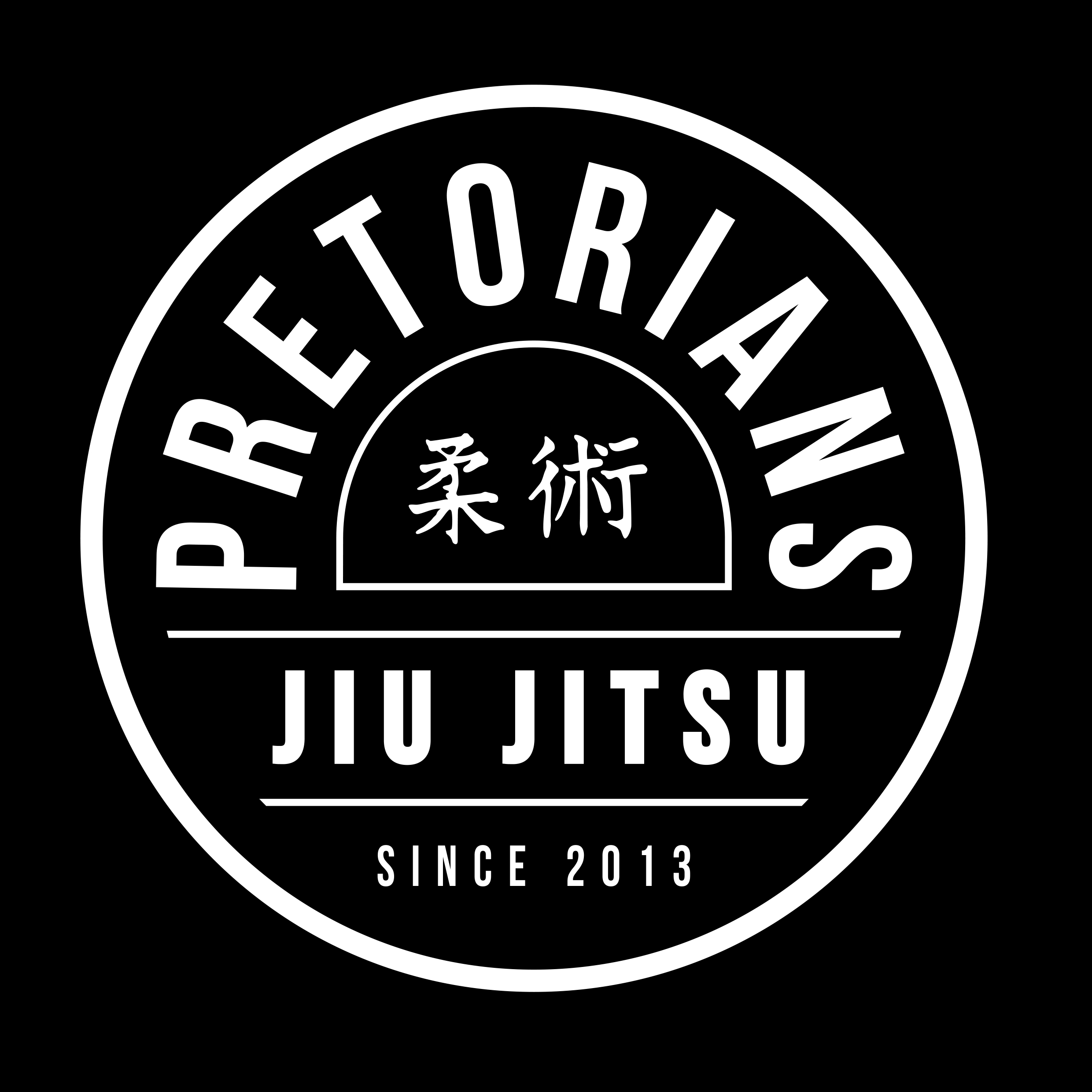 Logotip Asociación Deportiva Jiu Jitsu Pretorians