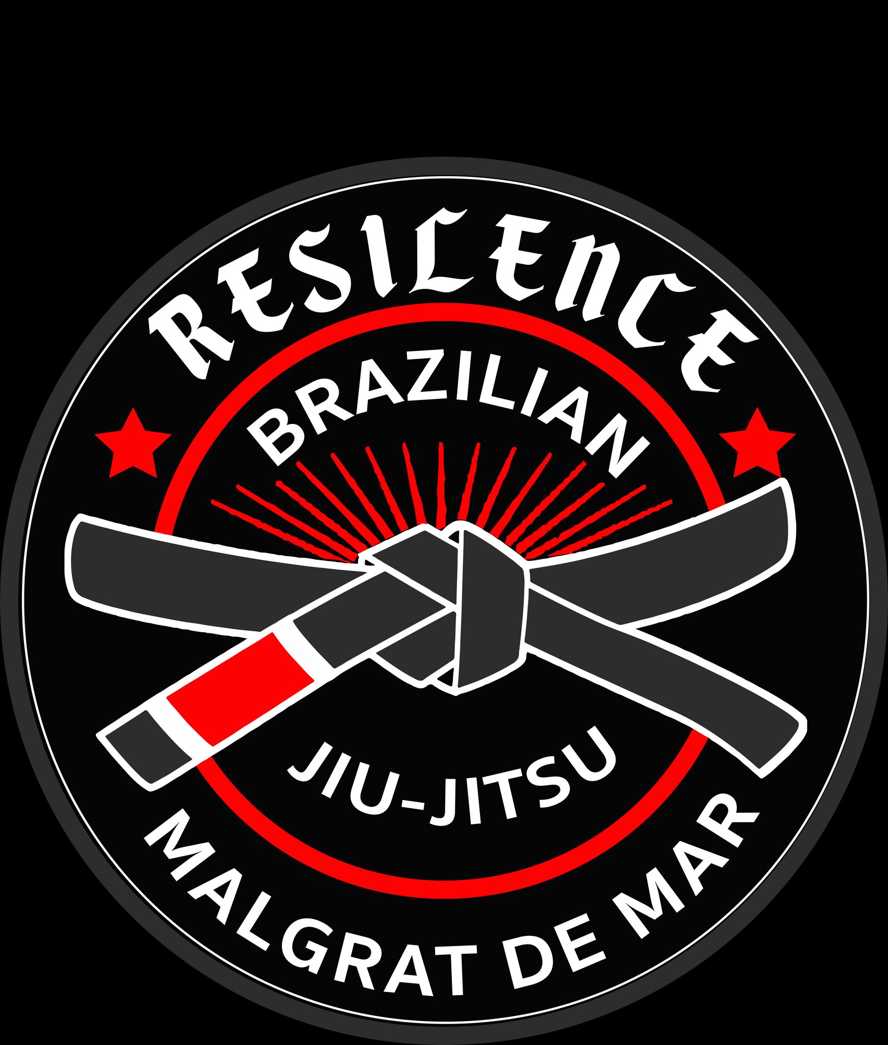 Logotip Club Resilience Jiu Jitsu Malgrat de Mar