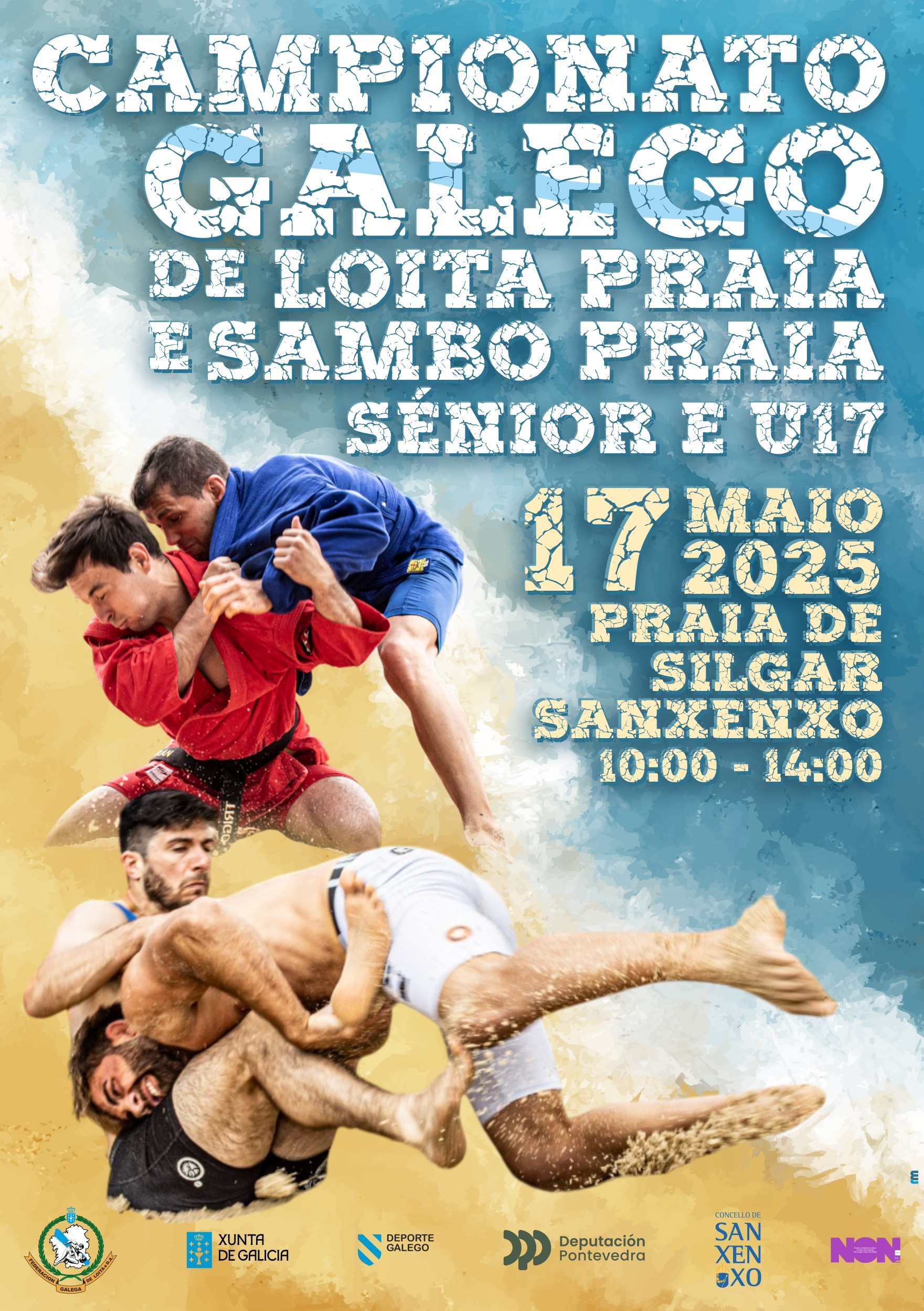 CAMPIONATOS GALEGOS de Loita Praia y Sambo Praia
