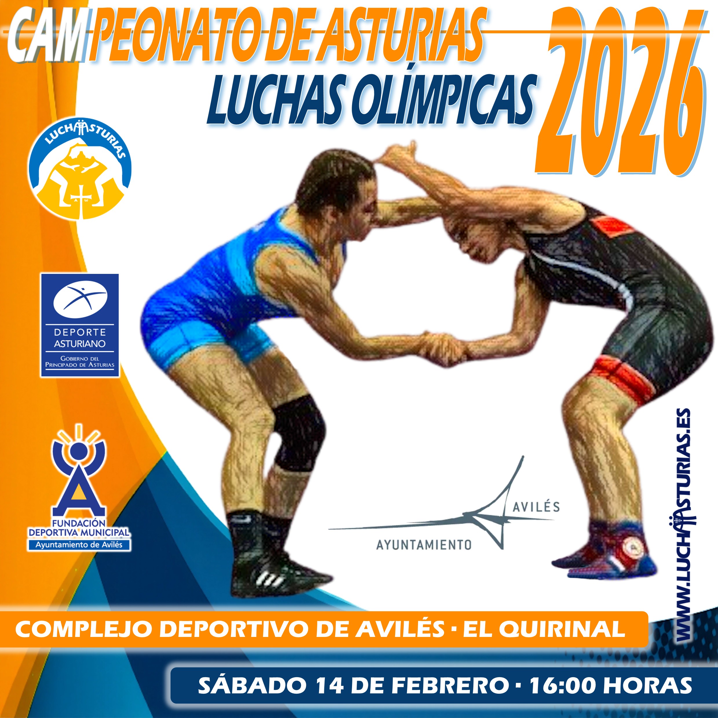 Campeonato de Asturias de Luchas Olímpicas 2026