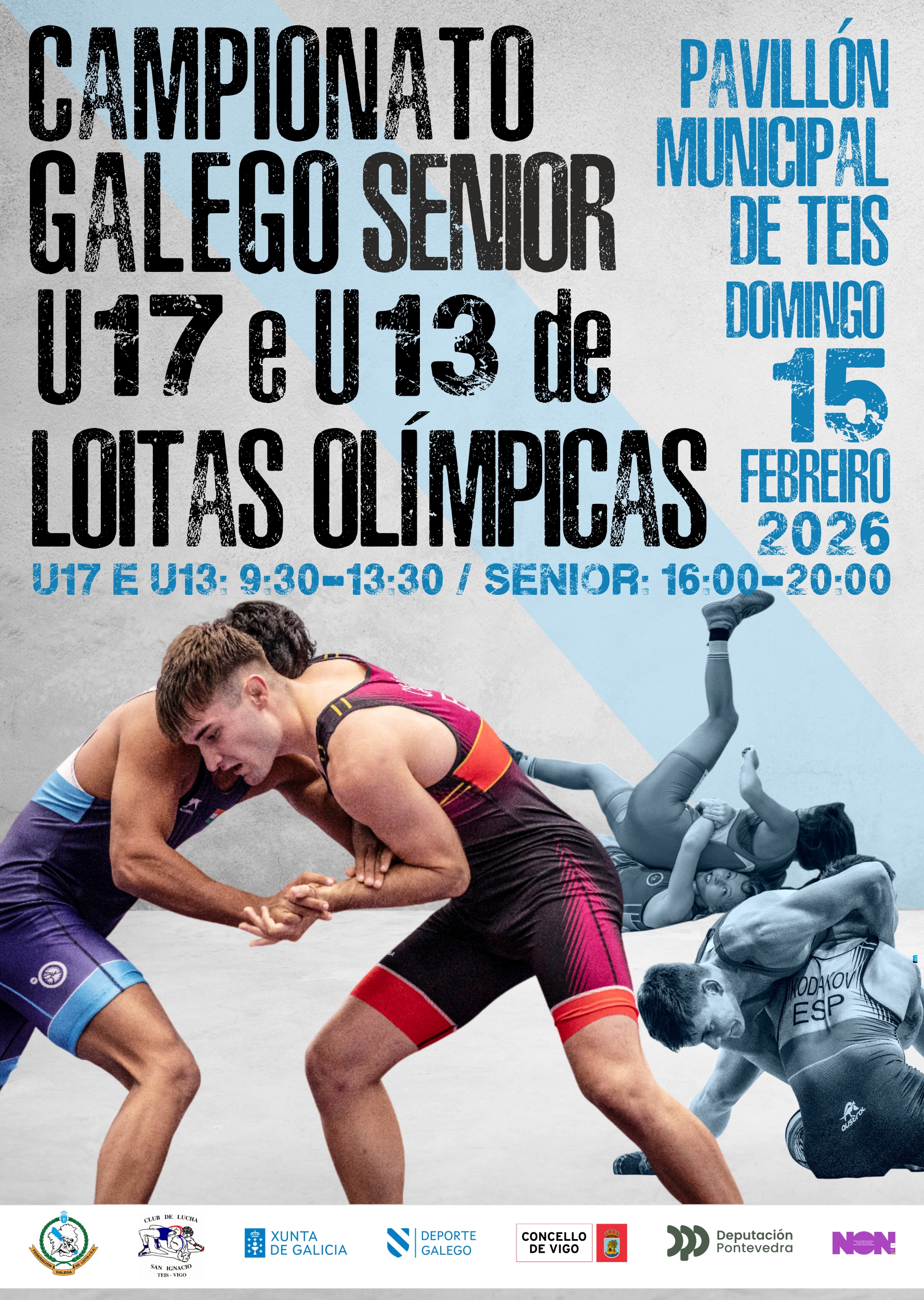 Ct Galego U17 e U13 de Loitas Olímpicas