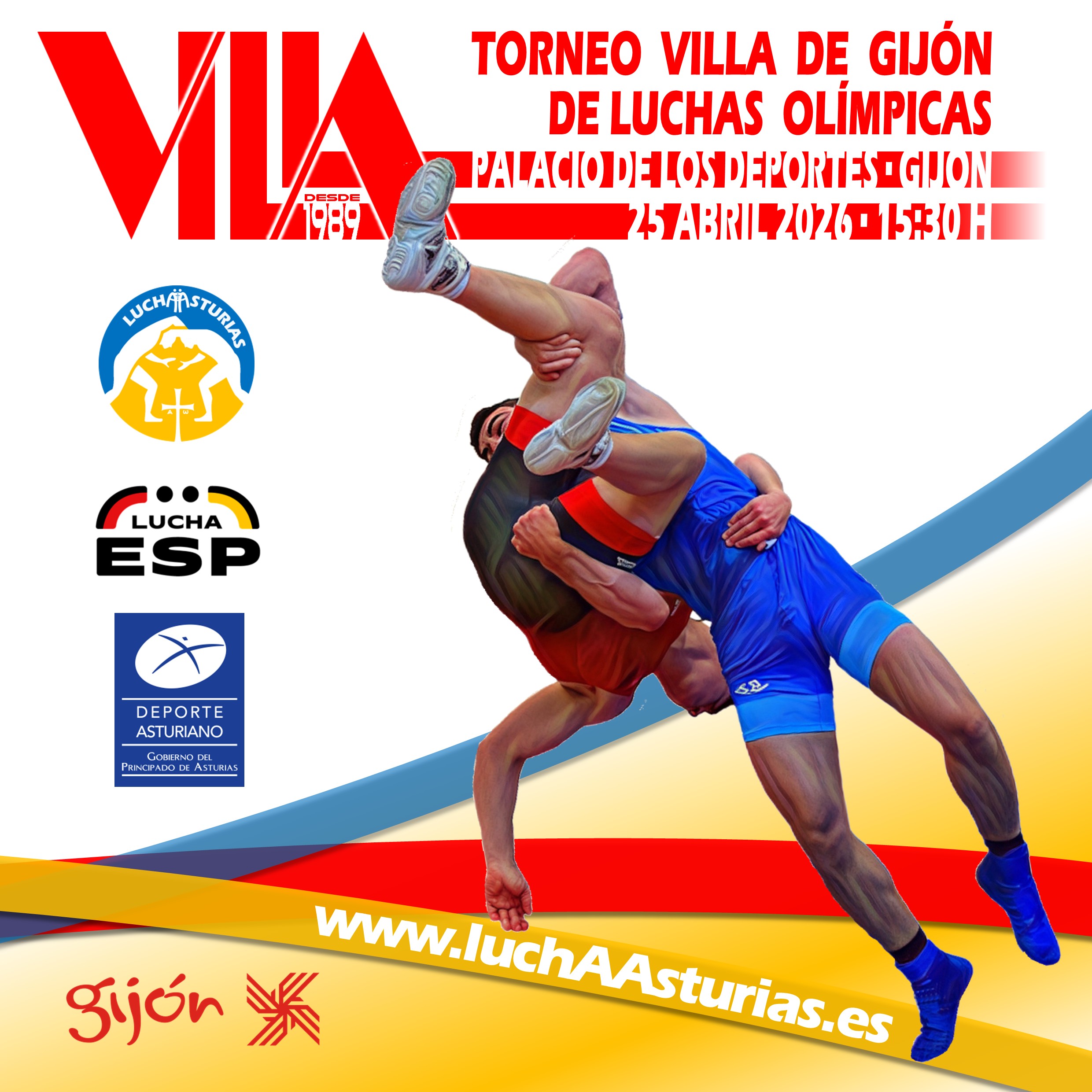 Torneo Villa de Gijón de Luchas Olímpicas 2026
