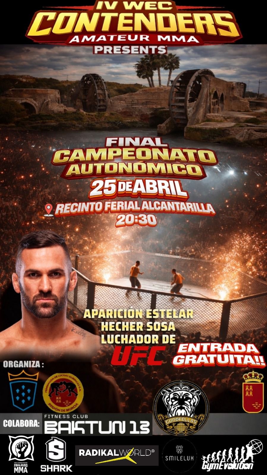 CAMPEONATO AUTONÓMICO MMA AMATEUR 2026